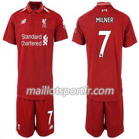 Maillot de Foot Liverpool MILNER 7 Enfant Domicile 2018/19 Maillot de Foot Liverpool MILNER 7 Enfant Domicile 2018/19